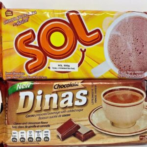 Sol Chocolate Dulce dinas  500 gr. – 2 Pack | Sweet Chocolate 17.6 oz. – 2 Pack