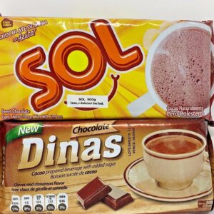 Sol Chocolate Dulce dinas  500 gr. – 2 Pack | Sweet Chocolate 17.6 oz. – 2 Pack