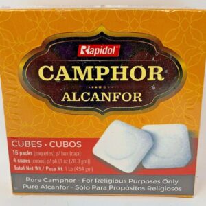 Camphor alcanfor 16 Packs = 64 Tablets Insect repellen