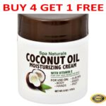 Spa Naturals Coconut Oil Moisturizing Cream, 6-oz. Tubs