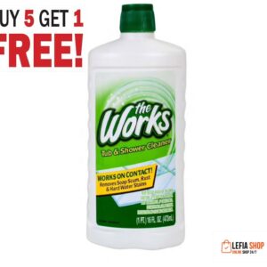 The Works Tub & Shower Cleaner, 16 oz. 6 pc