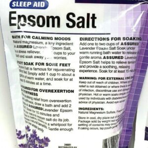 5 X Relief MD Lavender Epsom Salt, 16-oz. Packs