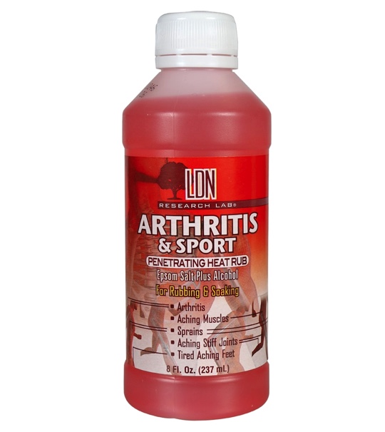 2 X LDN Research Lab Arthritis Rub with Heat, 8oz. Lefia