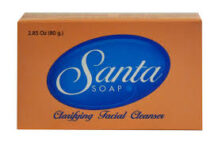 JABÓN LIMPIADOR Y ACLARADOR SANTA 2.85 OZ