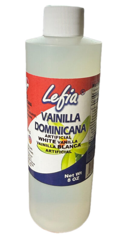 Lefia Vainilla Blanca Dominicana  Artificial White Vanilla 3 Pack Of 8 Oz Each